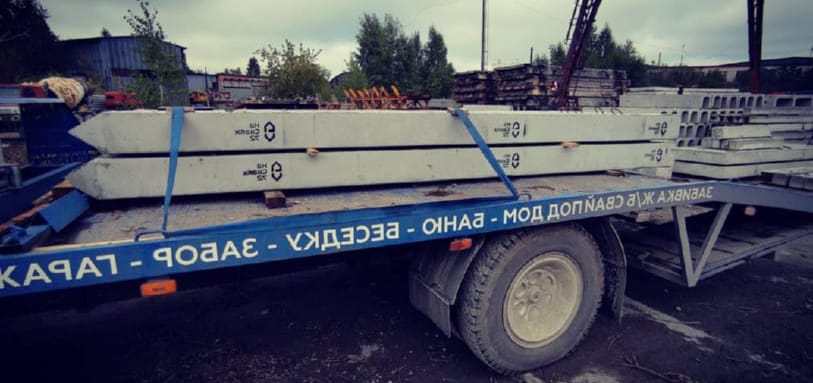 Фундамент на забивных ЖБ сваях
