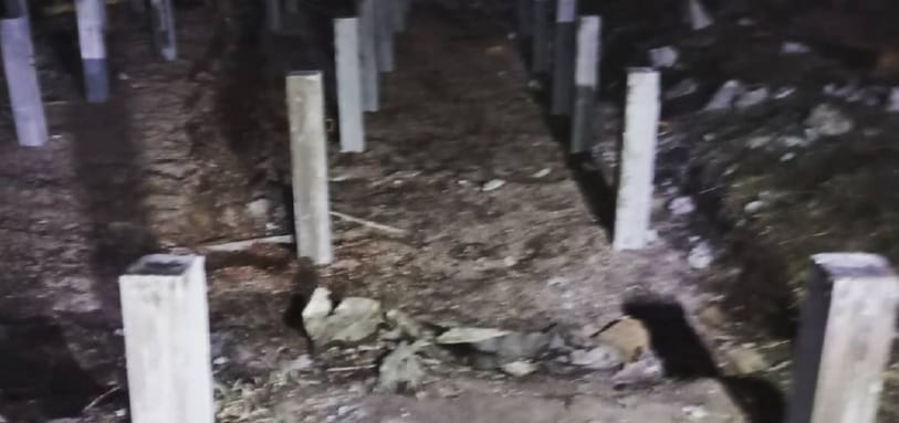 Фундамент на забивных ЖБ сваях
