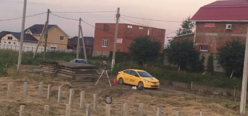 Фундамент на забивных ЖБ сваях