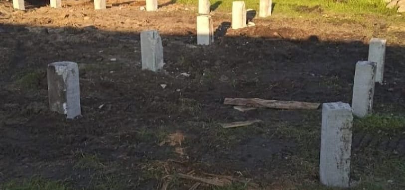 Фундамент на забивных ЖБ сваях